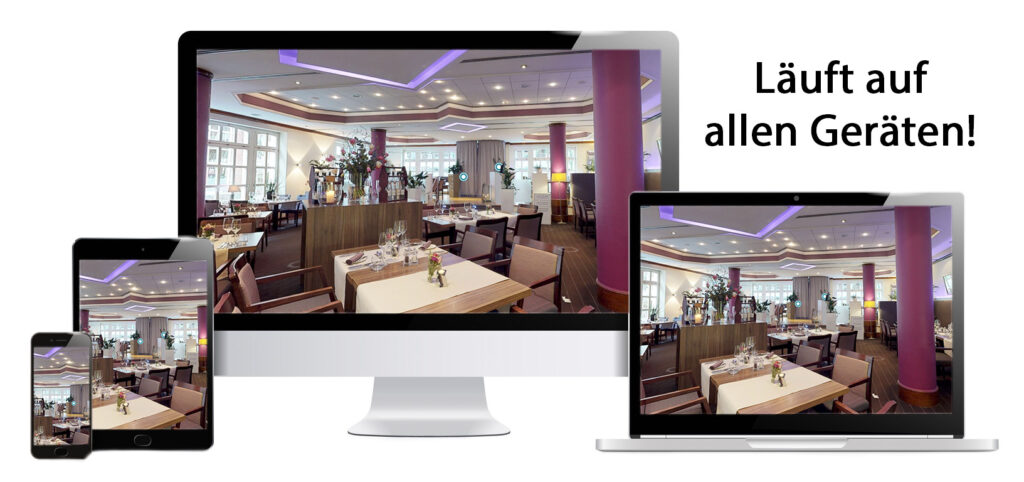 Browser basierte Rundgänge in 360°