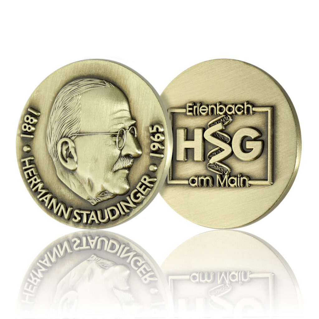 Ansteckpin mit Spiegelung für Verkaufsseite