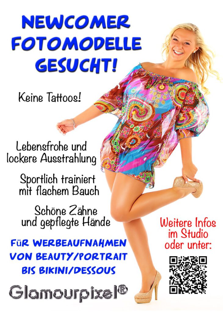 New Faces Casting neue Fotomodelle
