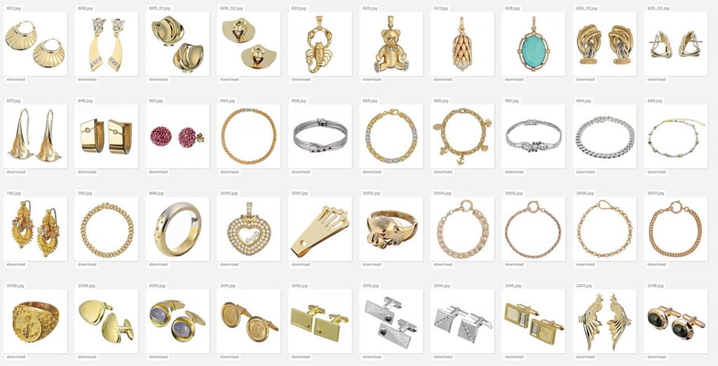 Schmuckfotos für Juwelier-Shop