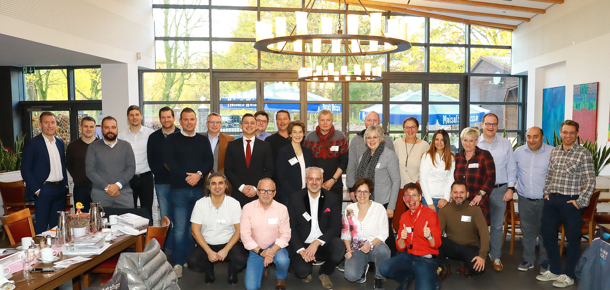 BNI Gründungsmitglieder in Gelsenkirchen bei Tausend Feuer