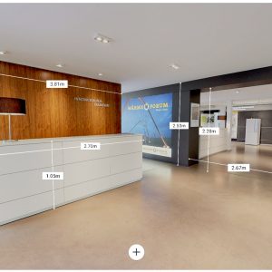 Digitale Bemaßung von Räumen